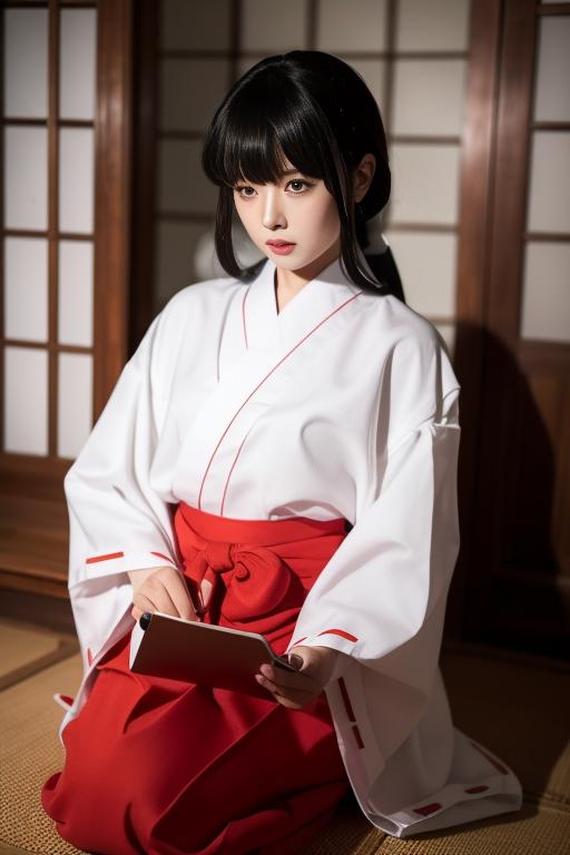 104918-2720103130-ltra-detailed,highly detailed,best quality,masterpiece,illustration,realistic,photorealistic,_1girl, solo, _kikyo,miko, hakama s.png